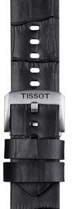 Tissot řemínek originál černý 22mm kůže T852.046.775 