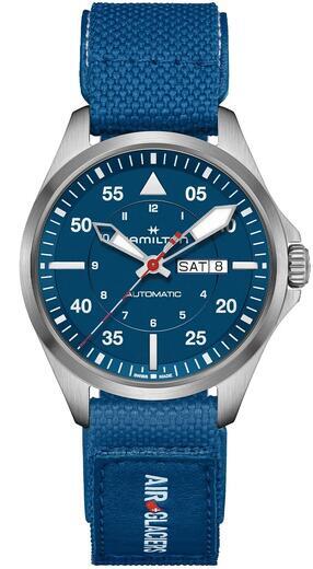 HAMILTON Khaki Aviation Pilot Day Date H64655941 Air-Glaciers Edition  - 1