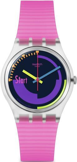 SWATCH HODINKY SO28K111 Neon Pink Podium  - 1