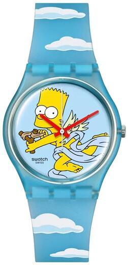 SWATCH HODINKY SO28Z115 ANGEL BART, THE SIMPSONS  - 1