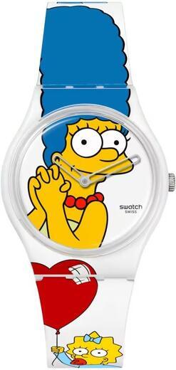 SWATCH HODINKY SO28Z116 Best. Mom. Ever THE SIMPSONS  - 1