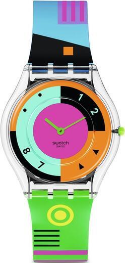 SWATCH HODINKY SS08K119 NEON HOT RACER  - 1