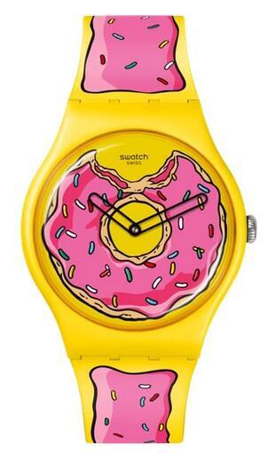 SWATCH HODINKY SO29Z134 SECONDS OF SWEETNESS THE SIMPSONS  - 1
