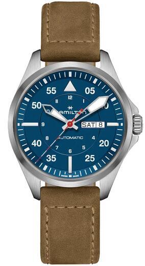 HAMILTON Khaki Aviation Pilot Day Date H64655941 Air-Glaciers Edition  - 2