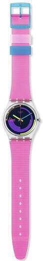 SWATCH HODINKY SO28K111 Neon Pink Podium  - 2