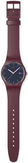 SWATCH HODINKY SO29R707 BURGUNDY BERRY  - 2