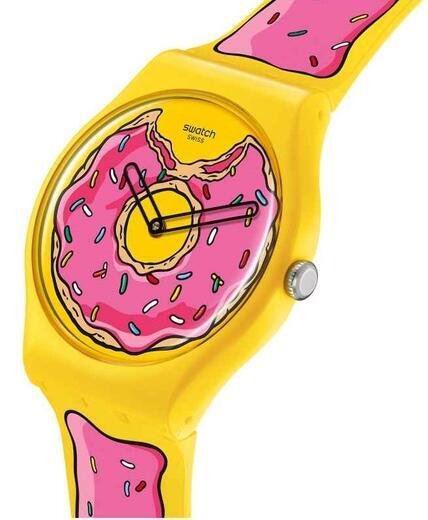 SWATCH HODINKY SO29Z134 SECONDS OF SWEETNESS THE SIMPSONS  - 2