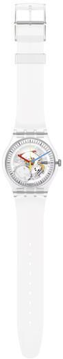 SWATCH HODINKY SO29K100-S06 CLEARLY NEW GENT  - 2