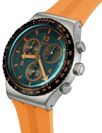 SWATCH HODINKY YVS529 TANGERINE TIGER  - 2