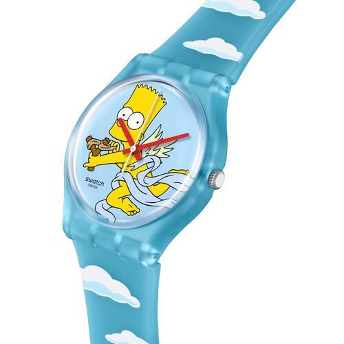 SWATCH HODINKY SO28Z115 ANGEL BART, THE SIMPSONS  - 3